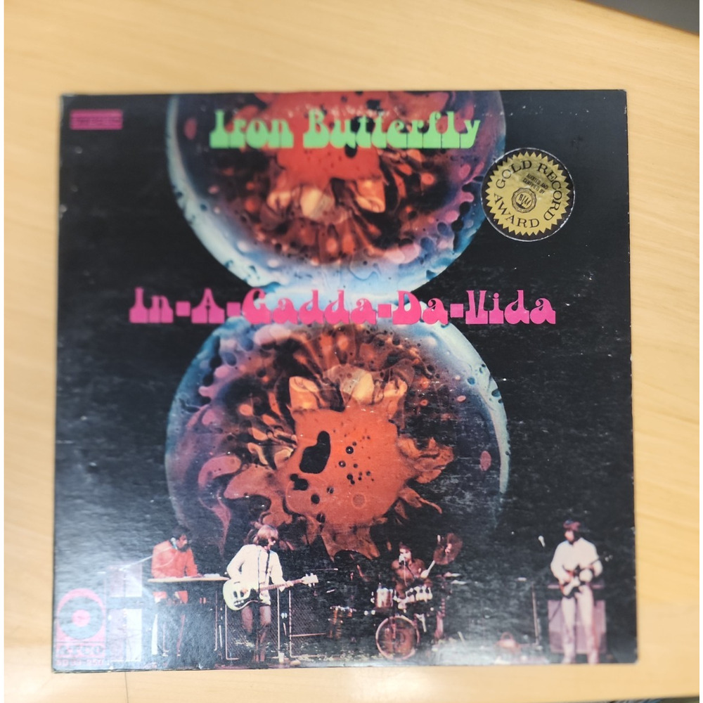1968 Iron Butterfly In-A-Gadda-Da-Vida ATCO SD 33-250 * Stereo LP Album fa9861